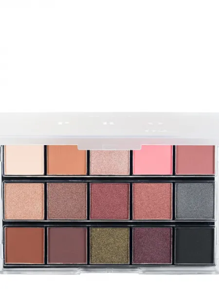 Mon Reve Pro Eyeshadow Palette - Παλέτα Σκιών 15 Αποχρώσεων 15gr #Vol 02