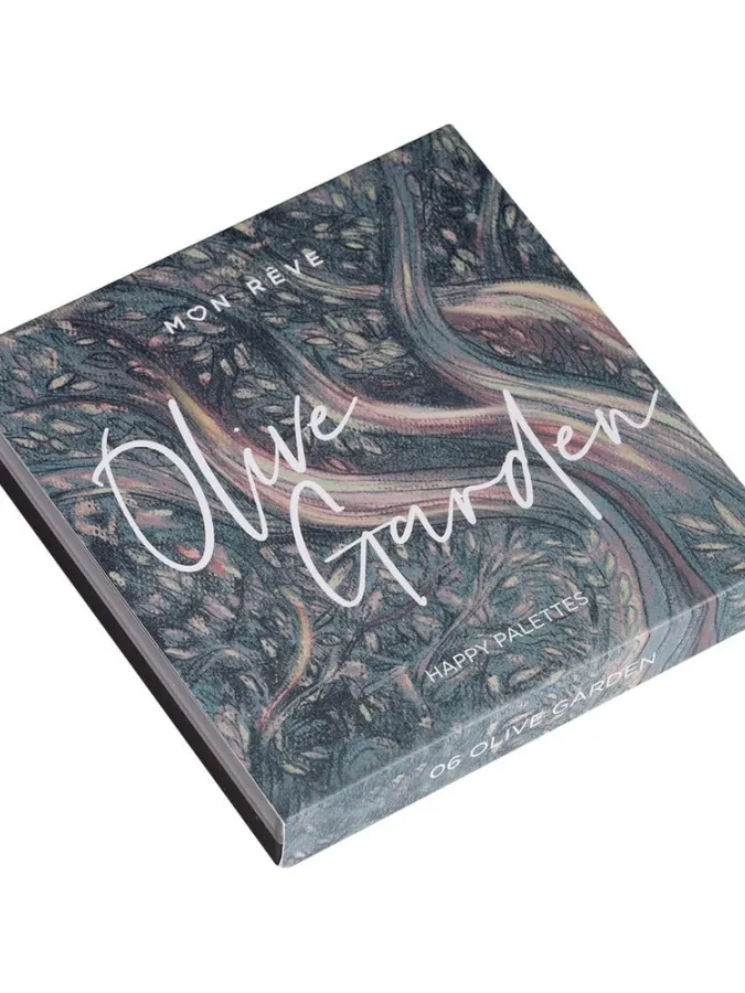 Mon Reve Happy Palettes - Παλέτα Σκιών 9 Αποχρώσεων 15gr #06 Olive Garden