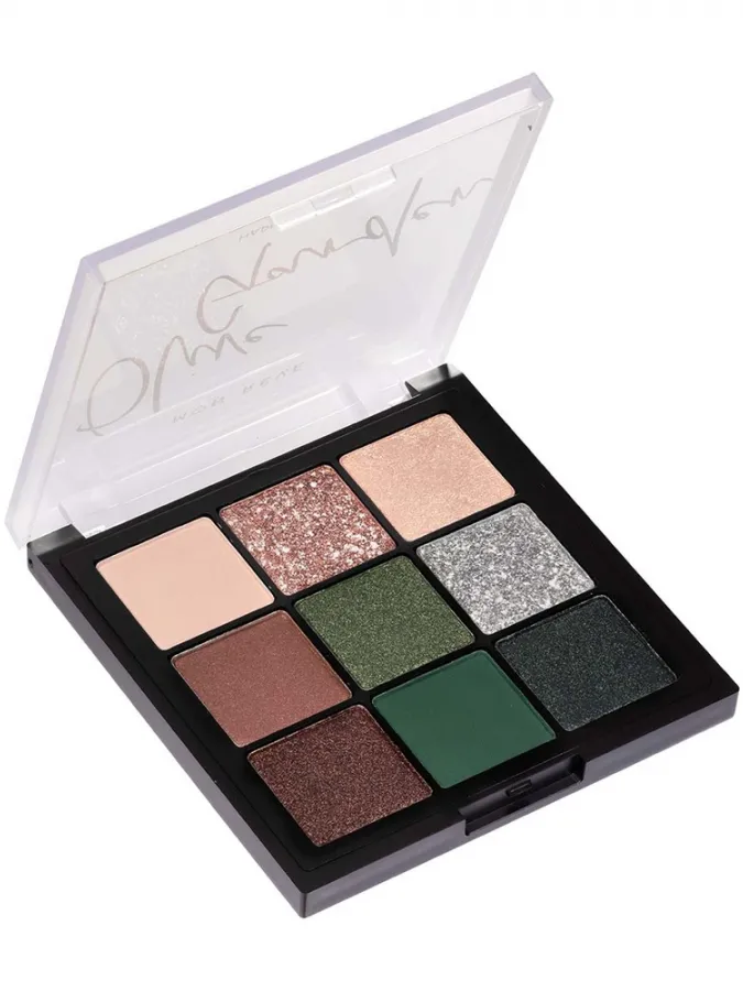 Mon Reve Happy Palettes - Παλέτα Σκιών 9 Αποχρώσεων 15gr #06 Olive Garden