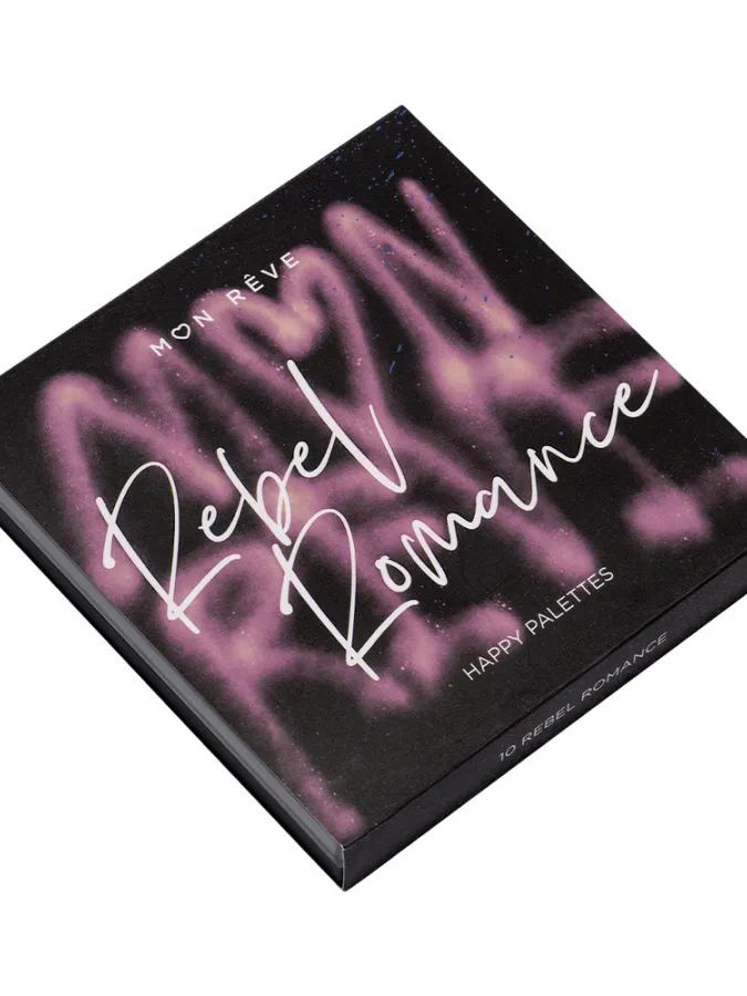 Mon Reve Happy Palettes - Παλέτα Σκιών 9 Αποχρώσεων 15gr #10 Rebel Romance