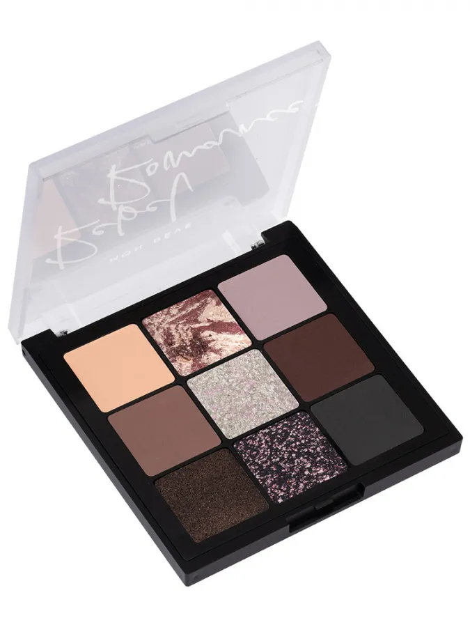Mon Reve Happy Palettes - Παλέτα Σκιών 9 Αποχρώσεων 15gr #10 Rebel Romance
