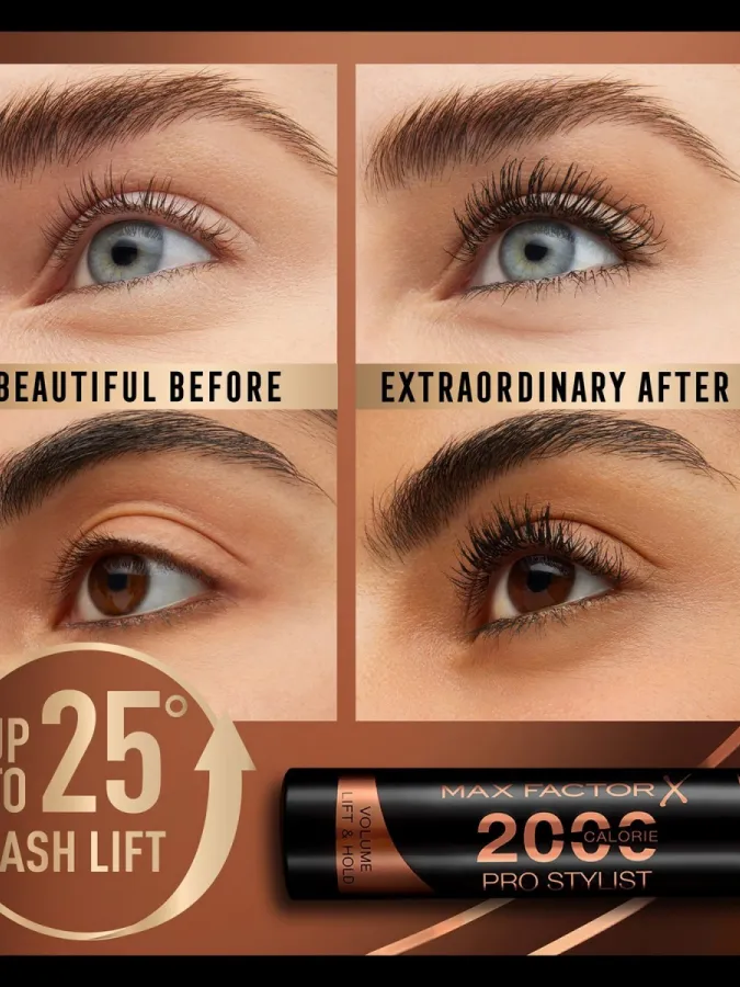 Max Factor Mascara 2000 Calorie Pro Stylist 9ml - Black
