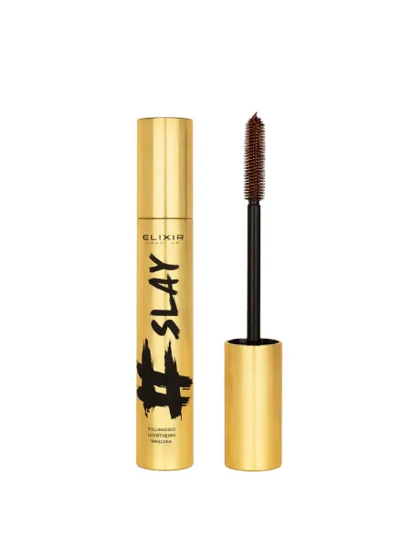 Elixir Slay Mascara Brown - Μάσκαρα για Όγκο, Μήκος & Διαχωρισμό 12ml #348 Καφέ