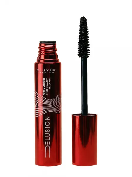 Elixir Delusion Mascara - Μάσκαρα για Εφέ Ψεύτικων Βλεφαρίδων 12ml #349 Μαύρο