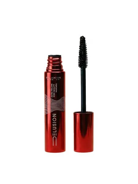Elixir Delusion Mascara - Μάσκαρα για Εφέ Ψεύτικων Βλεφαρίδων 12ml #349 Μαύρο
