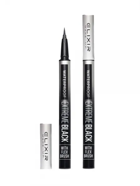 Elixir Waterproof Extreme Black Eyeliner 0.6ml #998