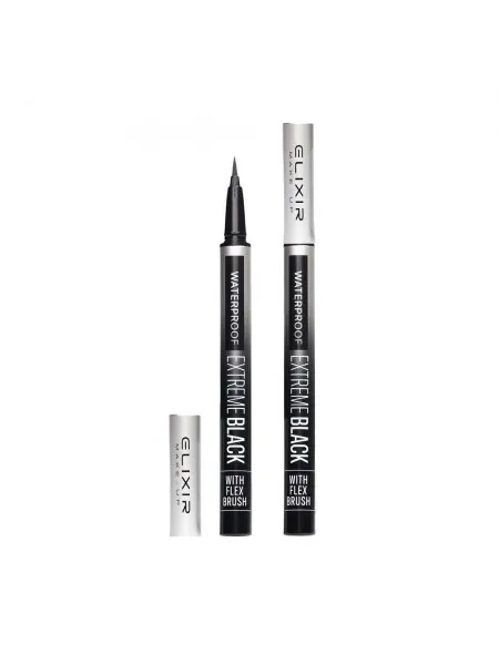 Elixir Waterproof Extreme Black Eyeliner 0.6ml #998