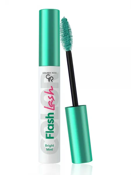 Golden Rose Flash Lash Colored Mascara 9ml #01 BRIGHT MINT