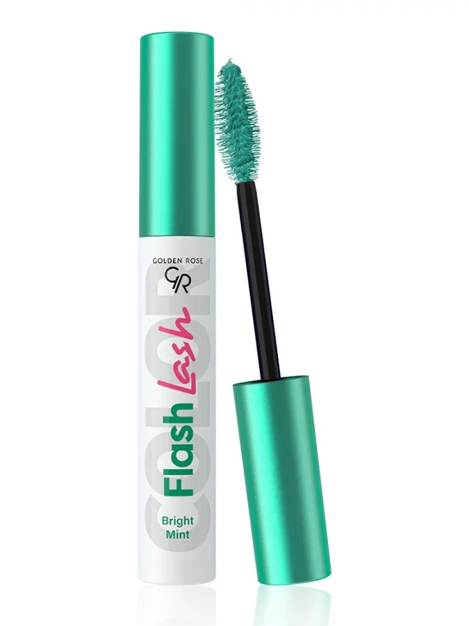 Golden Rose Flash Lash Colored Mascara 9ml #01 BRIGHT MINT