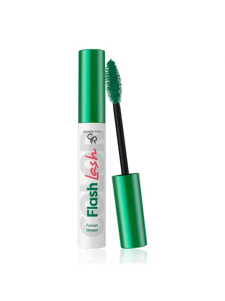 Golden Rose Flash Lash Colored Mascara 9ml #02 FOREST GREEN