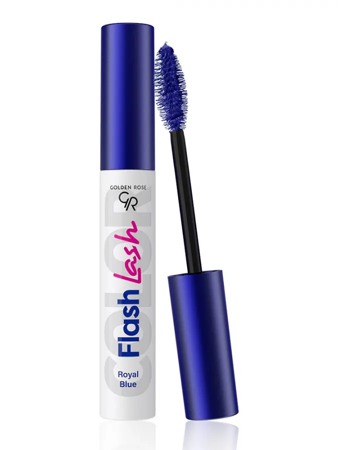 Golden Rose Flash Lash Colored Mascara 9ml #04 ROYAL BLUE