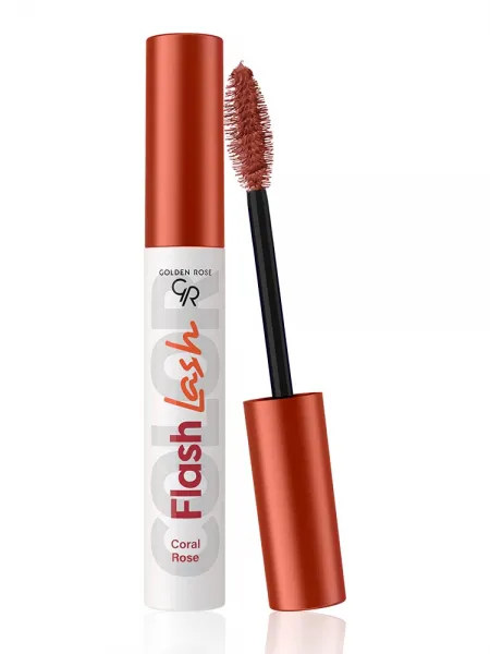 Golden Rose Flash Lash Colored Mascara 9ml #06 CORAL ROSE