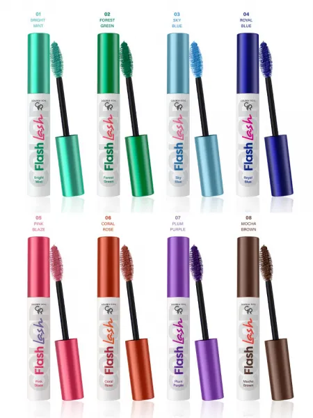 Golden Rose Flash Lash Colored Mascara 9ml #04 ROYAL BLUE
