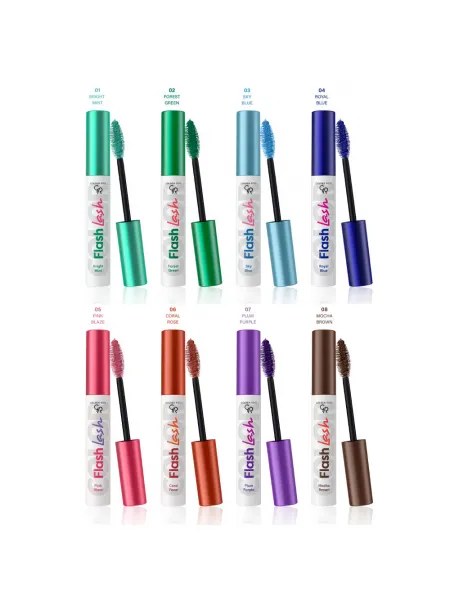 Golden Rose Flash Lash Colored Mascara 9ml #01 BRIGHT MINT