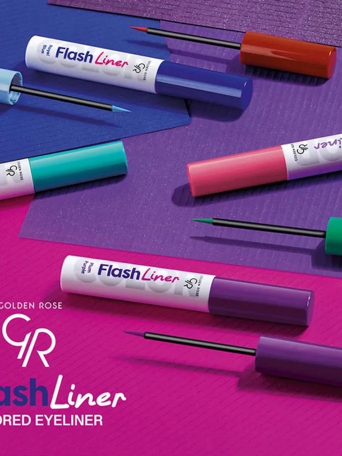 Golden Rose Flash Liner Colored Eyeliner 3,5ml #107 PLUM PURPLE