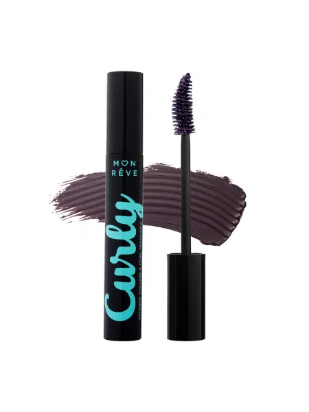 Mon Reve Curly Mascara - Μάσκαρα για Μήκος, Καμπύλη & Όγκο 12ml #03 Deep Plum
