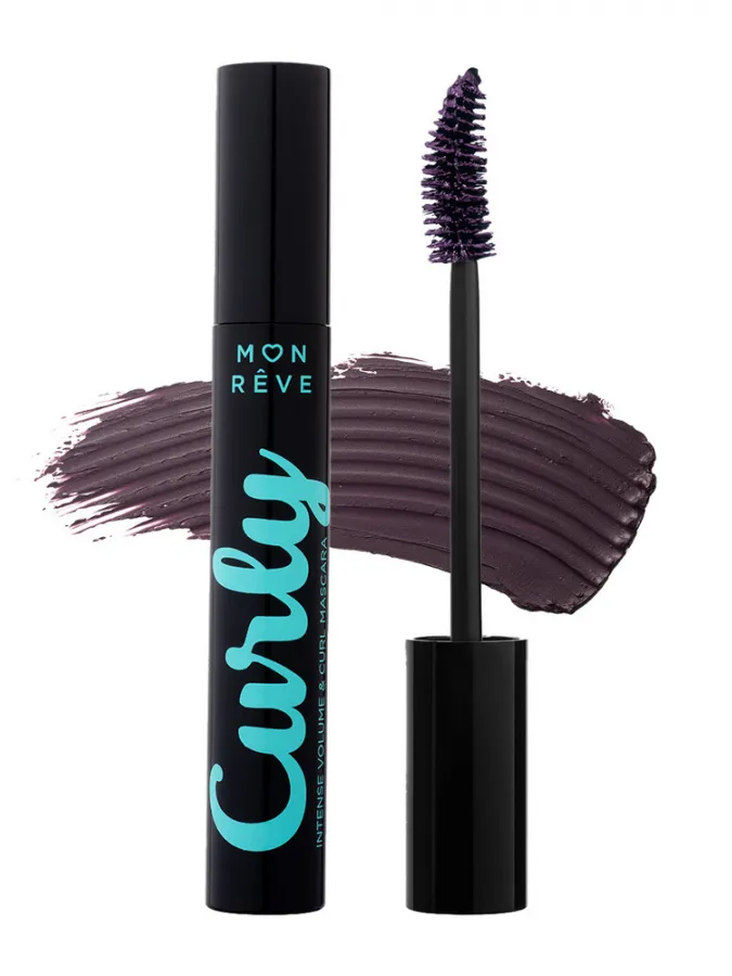Mon Reve Curly Mascara - Μάσκαρα για Μήκος, Καμπύλη & Όγκο 12ml #03 Deep Plum Mon Reve Curly Mascara - Μάσκαρα για Μήκος, Καμπύλη & Όγκο 12ml #03 Deep Plum