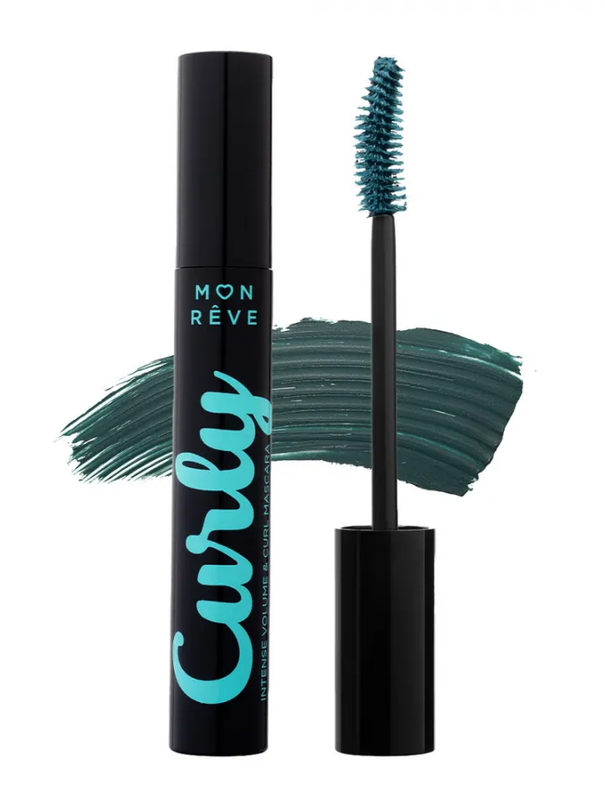 Mon Reve Curly Mascara - Μάσκαρα για Μήκος, Καμπύλη & Όγκο 12ml #04 Emerald