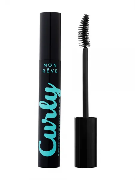 Mon Reve Curly Mascara - Μάσκαρα για Μήκος, Καμπύλη & Όγκο 12ml #01 Black