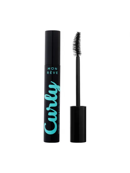 Mon Reve Curly Mascara - Μάσκαρα για Μήκος, Καμπύλη & Όγκο 12ml #01 Black