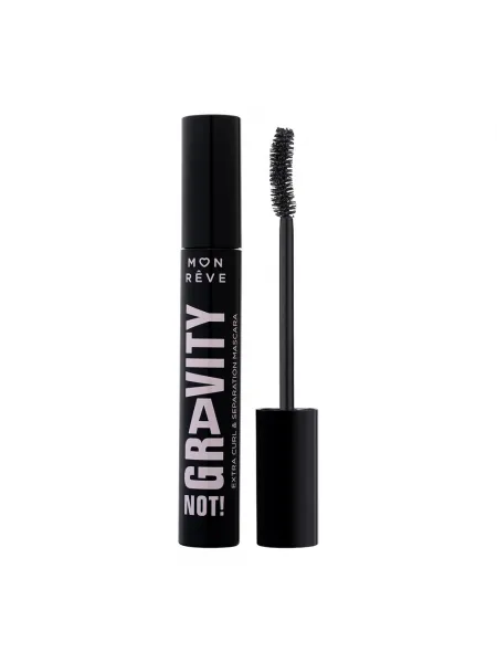 Mon Reve Gravity Not! Mascara - Μάσκαρα για Έντονο Όγκο & Διαχωρισμό 12ml #01 Black