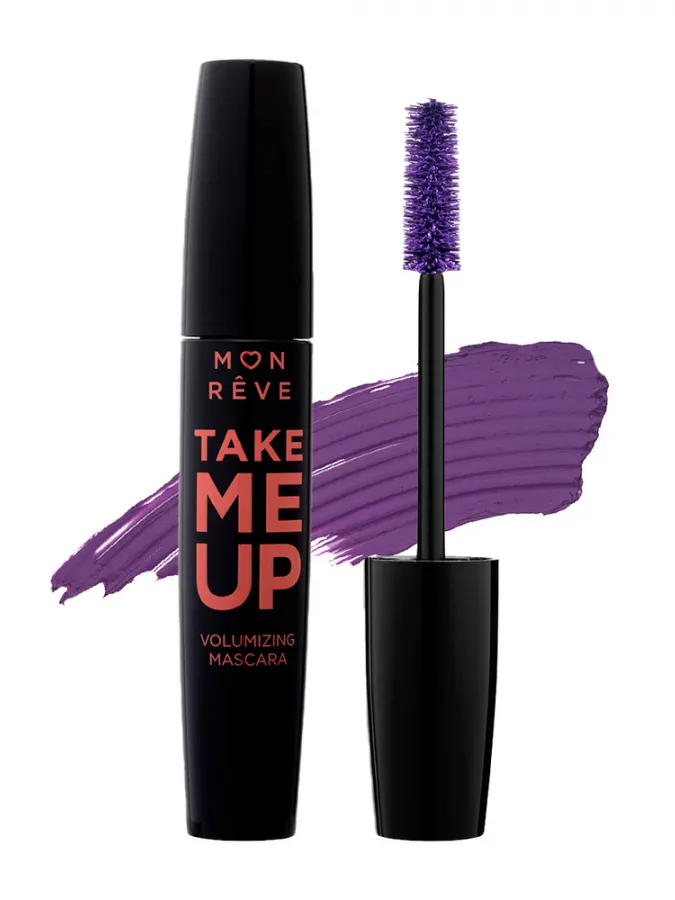 Mon Reve Take Me Up Mascara - Μάσκαρα για Όγκο & Μήκος 11ml #03 Violet