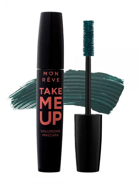 Mon Reve Take Me Up Mascara - Μάσκαρα για Όγκο & Μήκος 11ml #04 Emerald