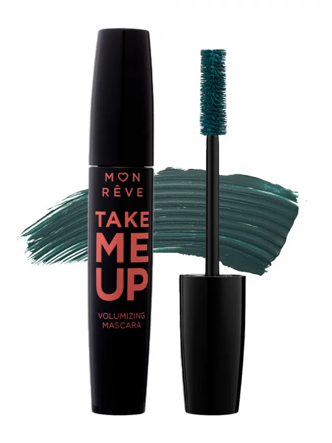 Mon Reve Take Me Up Mascara - Μάσκαρα για Όγκο & Μήκος 11ml #04 Emerald