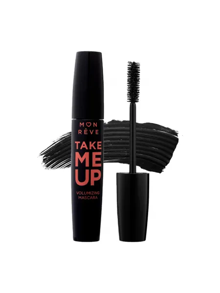 Mon Reve Take Me Up Mascara - Μάσκαρα για Όγκο & Μήκος 11ml #01 Black