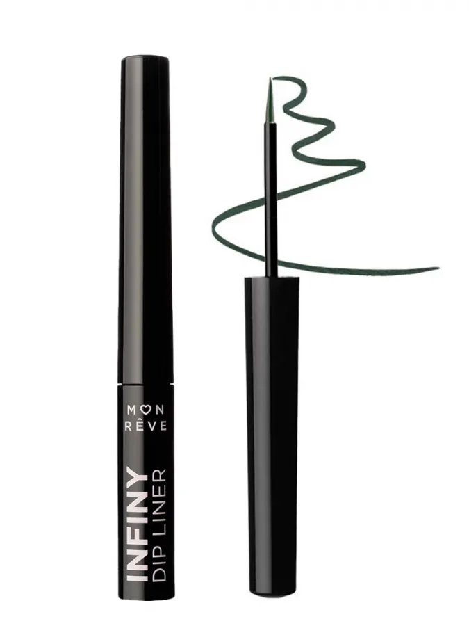 Mon Reve Infiny Dip Liner - Αδιάβροχο Υγρό Eyeliner Μεγάλης Διάρκειας 2ml #04 Forest Green