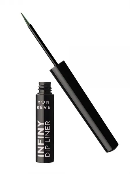 Mon Reve Infiny Dip Liner - Αδιάβροχο Υγρό Eyeliner Μεγάλης Διάρκειας 2ml #04 Forest Green