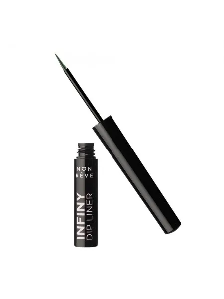 Mon Reve Infiny Dip Liner - Αδιάβροχο Υγρό Eyeliner Μεγάλης Διάρκειας 2ml #04 Forest Green