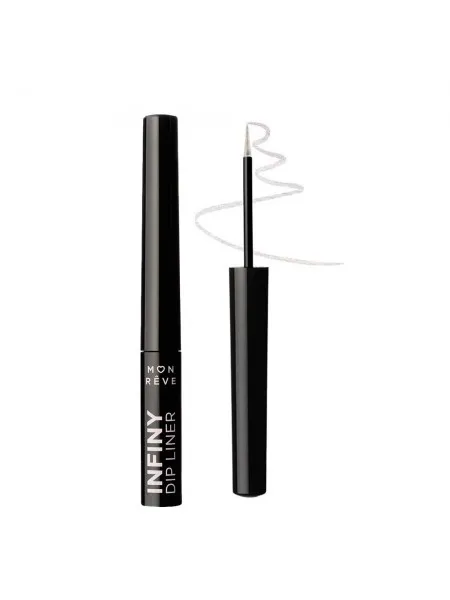 Mon Reve Infiny Dip Liner - Αδιάβροχο Υγρό Eyeliner Μεγάλης Διάρκειας 2ml #06 Lunar White
