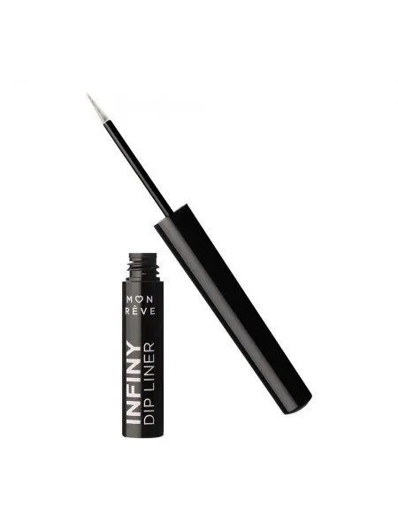 Mon Reve Infiny Dip Liner - Αδιάβροχο Υγρό Eyeliner Μεγάλης Διάρκειας 2ml #06 Lunar White