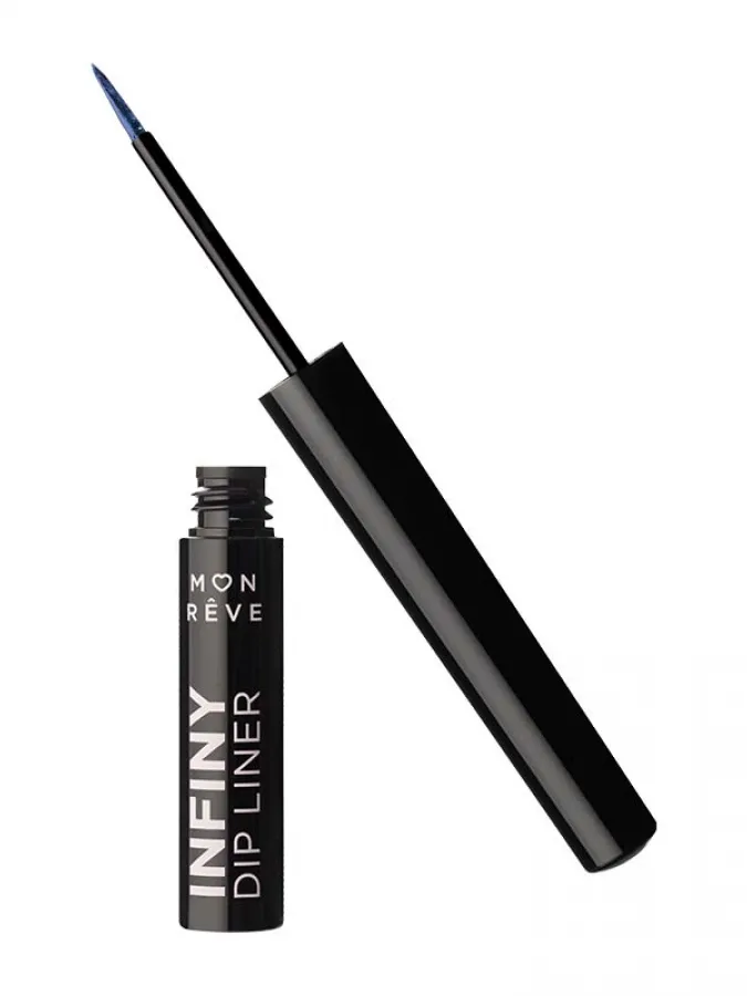 Mon Reve Infiny Dip Liner - Αδιάβροχο Υγρό Eyeliner Μεγάλης Διάρκειας 2ml #02 Midnight Blue