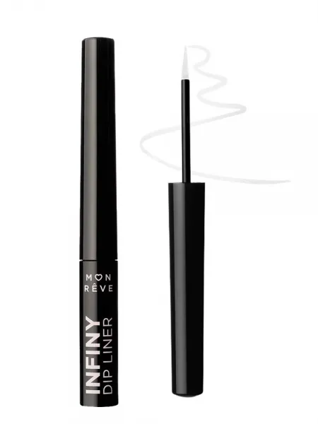 Mon Reve Infiny Dip Liner - Αδιάβροχο Υγρό Eyeliner Μεγάλης Διάρκειας 2ml #07 Blanco