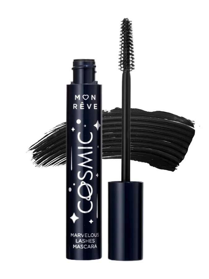 Mon Reve Cosmic Mascara - Μάσκαρα για Πολυδιάστατο Όγκο & Μήκος 12ml #01 Black