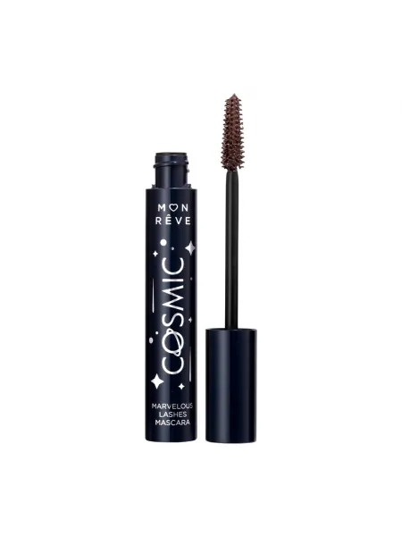 Mon Reve Cosmic Mascara - Μάσκαρα για Πολυδιάστατο Όγκο & Μήκος 12ml #02 Real Brown