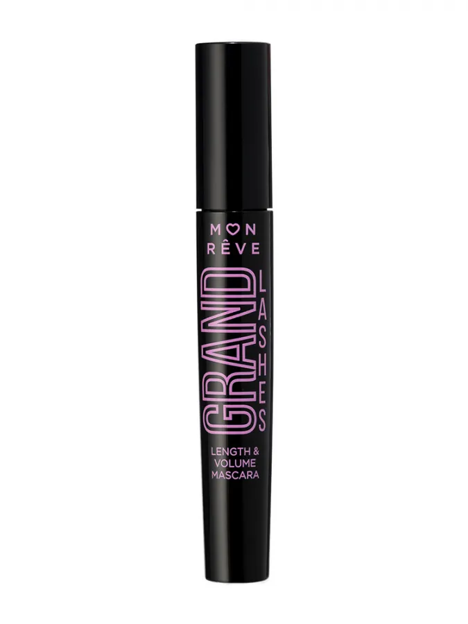 Mon Reve Grand Lashes Mascara - Μάσκαρα για Μήκος & Όγκο 12ml #01 Black
