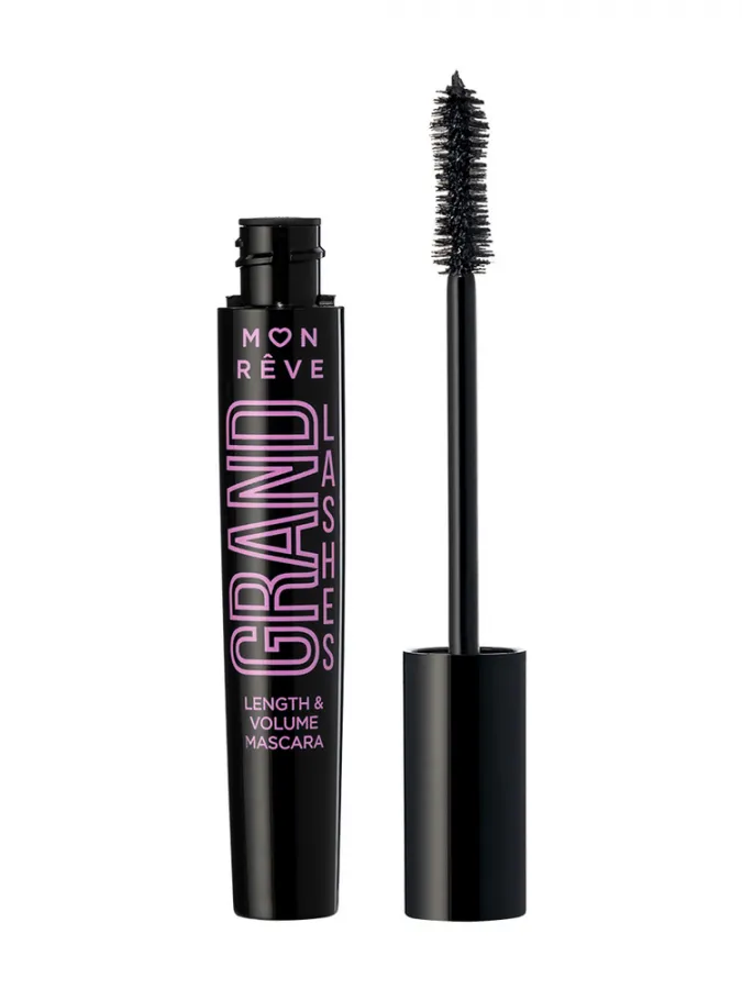 Mon Reve Grand Lashes Mascara - Μάσκαρα για Μήκος & Όγκο 12ml #01 Black