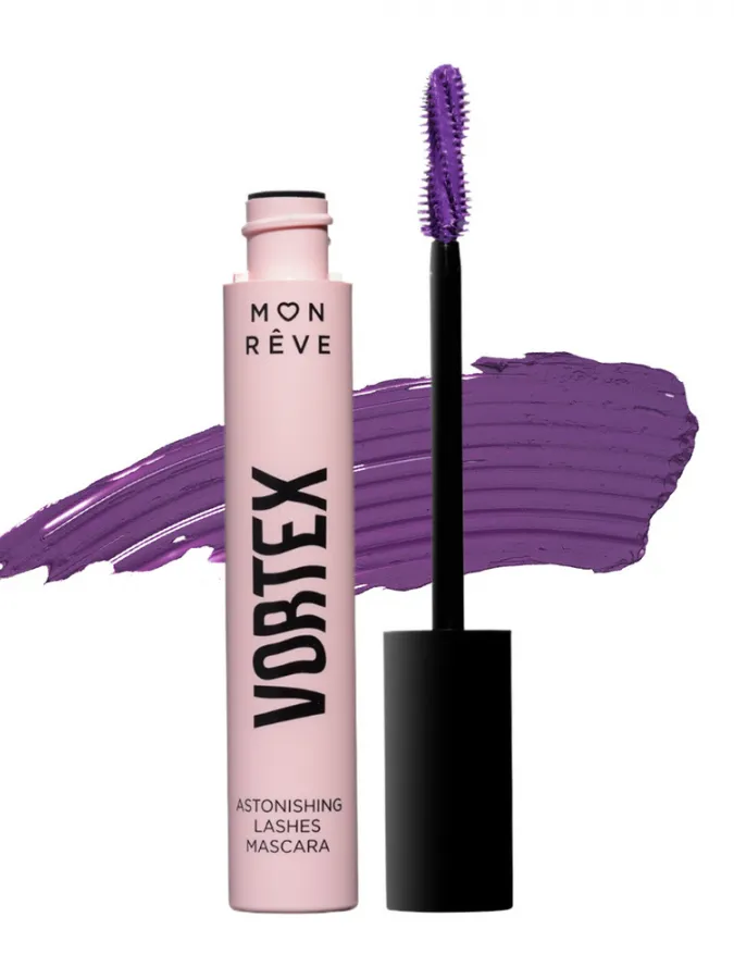 Mon Reve Vortex Mascara - Μάσκαρα για Έντονο Όγκο & Απόλυτο Διαχωρισμό 12ml #04 Violet