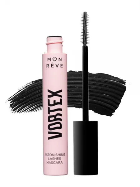 Mon Reve Vortex Mascara - Μάσκαρα για Έντονο Όγκο & Απόλυτο Διαχωρισμό 12ml #01 Black
