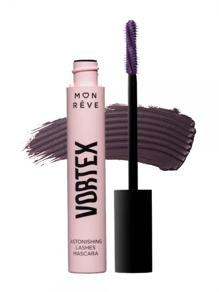 Mon Reve Vortex Mascara - Μάσκαρα για Έντονο Όγκο & Απόλυτο Διαχωρισμό 12ml #03 Deep Plum