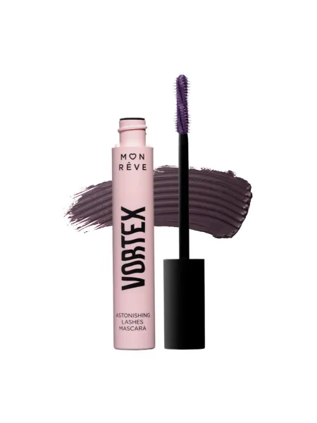 Mon Reve Vortex Mascara - Μάσκαρα για Έντονο Όγκο & Απόλυτο Διαχωρισμό 12ml #03 Deep Plum