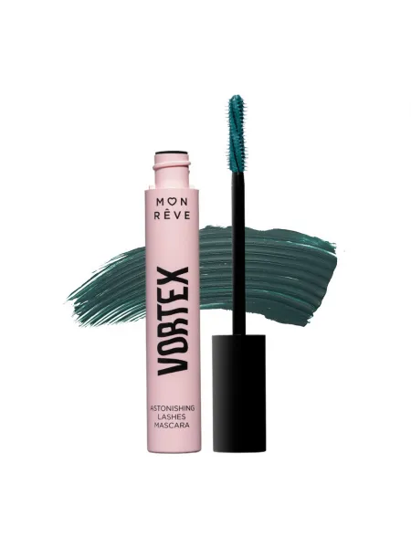 Mon Reve Vortex Mascara - Μάσκαρα για Έντονο Όγκο & Απόλυτο Διαχωρισμό 12ml #05 Emerald