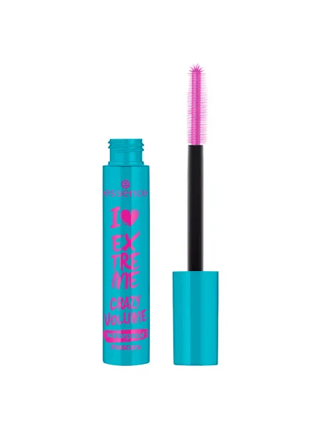 Essence I Love Extreme CRAZY Volume Waterproof Mascara για Όγκο 12ml #Black