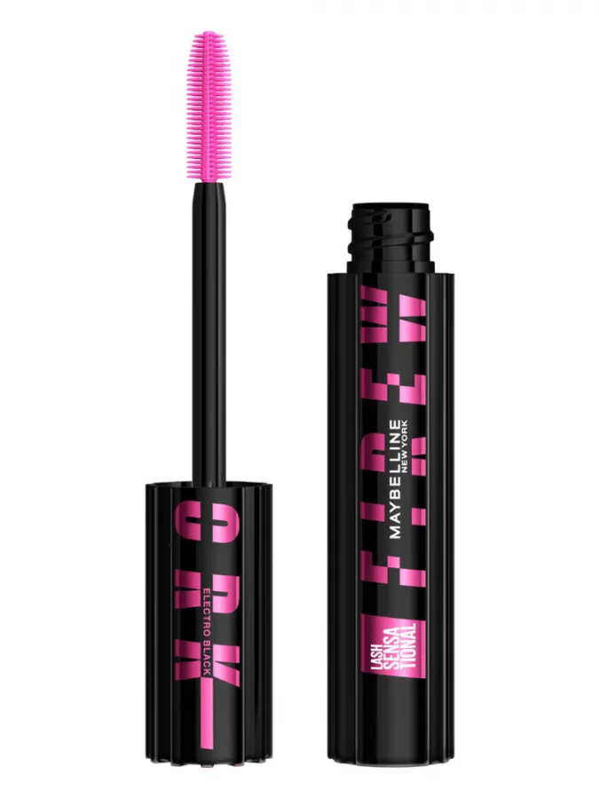 Maybelline Lash Sensational Firework Mascara 10ml - Όγκος & Μήκος 360° #Electro Black
