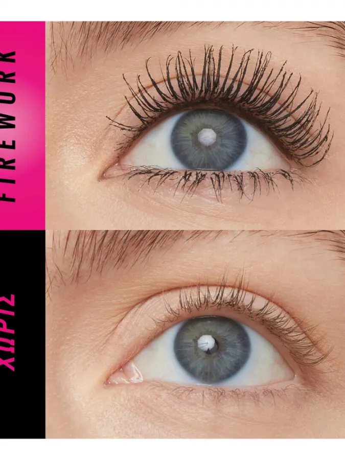 Maybelline Lash Sensational Firework Mascara 10ml - Όγκος & Μήκος 360° #Electro Black