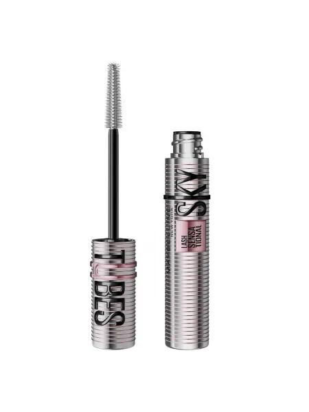 Maybelline Lash Sensational Sky Tubes Tubing Μάσκαρα για Μήκος 24H – Very Black