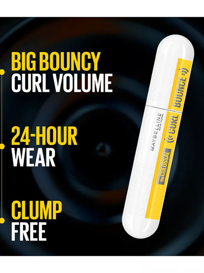 Maybelline Colossal Curl Mascara για Καμπύλη 10ml Very Black 